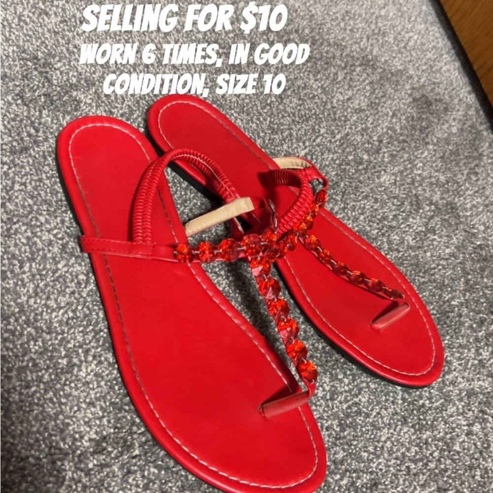 Red Women's Sandals